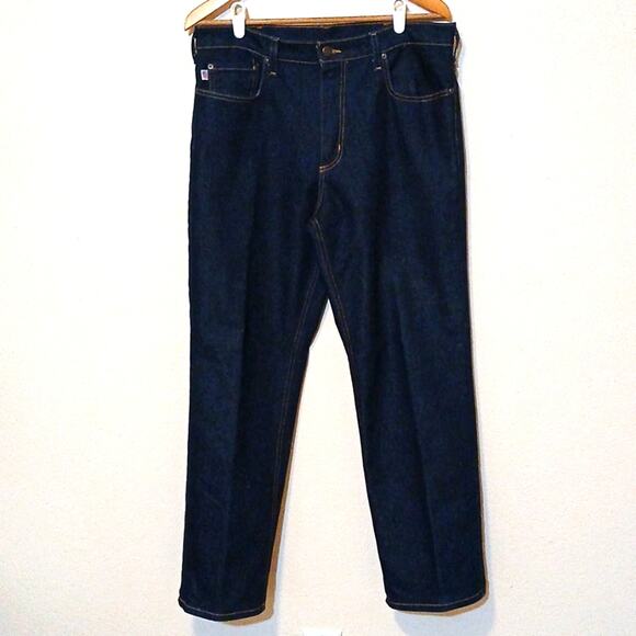 All American Clothing 1776 straight leg jeans dark wash - Picture 2 of 7